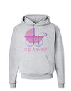 It's a Girl - Baby Carriage Hoodie Sweatshirt-Hoodie-TooLoud-AshGray-Small-Davson Sales