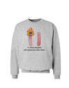 It's All Fun and Games - Wiener Sweatshirt by TooLoud-Sweatshirts-TooLoud-AshGray-Small-Davson Sales