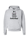 It's Caturday Cute Cat Design Hoodie Sweatshirt by TooLoud-Hoodie-TooLoud-AshGray-Small-Davson Sales