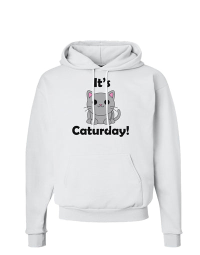 It's Caturday Cute Cat Design Hoodie Sweatshirt by TooLoud-Hoodie-TooLoud-White-Small-Davson Sales