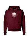 It's Good to be the King - Boss Day Dark Hoodie Sweatshirt-Hoodie-TooLoud-Maroon-Small-Davson Sales