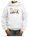 It's Halloween Witches Youth Hoodie Pullover Sweatshirt-Youth Hoodie-TooLoud-White-XS-Davson Sales