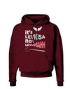 It's LeviOsa not LeviosAHH Dark Hoodie Sweatshirt-Hoodie-TooLoud-Maroon-Small-Davson Sales