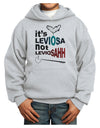 It's LeviOsa not LeviosAHH Youth Hoodie Pullover Sweatshirt-Youth Hoodie-TooLoud-Ash-XS-Davson Sales