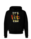 It's Lit Fam Dark Hoodie Sweatshirt-Hoodie-TooLoud-Black-Small-Davson Sales