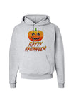 Jack-O-Lantern Watercolor Halloween Hoodie Sweatshirt-Hoodie-TooLoud-AshGray-Small-Davson Sales