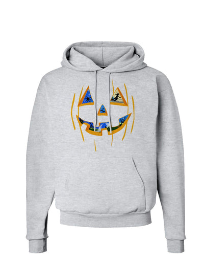 Jack O Lanterns Point of View Pumpkin Hoodie Sweatshirt-Hoodie-TooLoud-AshGray-Small-Davson Sales