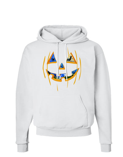 Jack O Lanterns Point of View Pumpkin Hoodie Sweatshirt-Hoodie-TooLoud-White-Small-Davson Sales