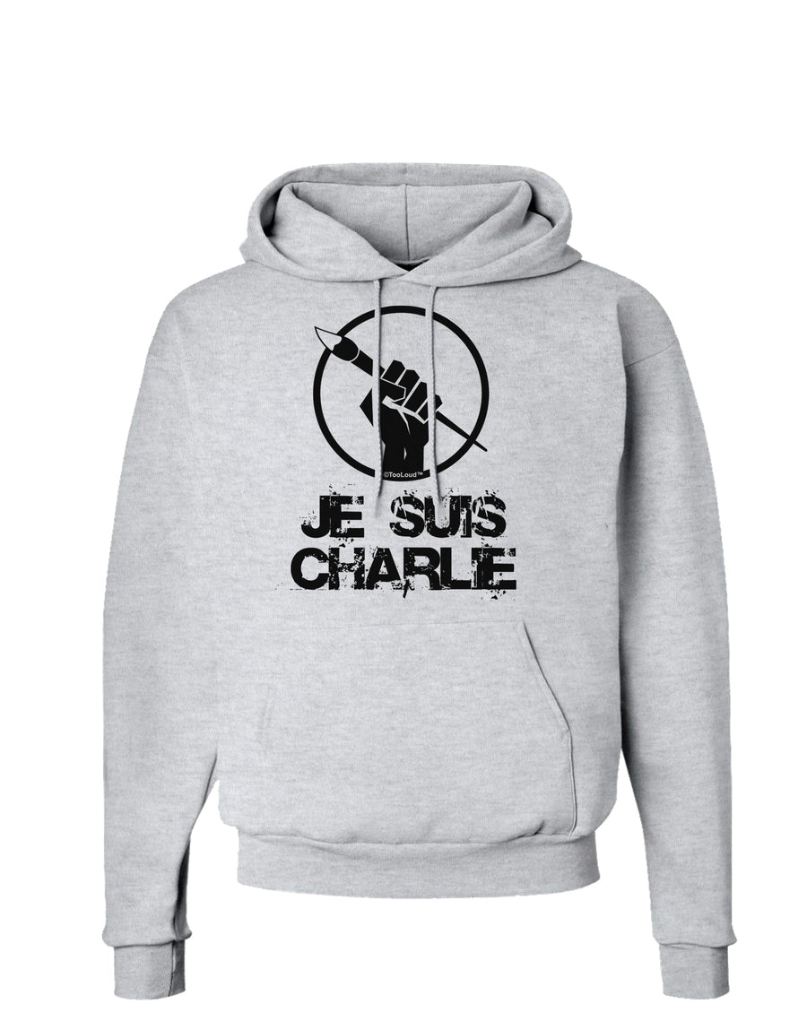 Je Suis Charlie Hoodie Sweatshirt-Hoodie-TooLoud-White-Small-Davson Sales