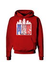 Je Suis Paris - Strong Dark Hoodie Sweatshirt by-Hoodie-TooLoud-Red-Small-Davson Sales