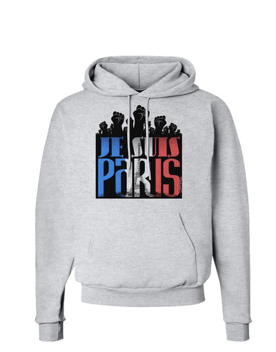 Je Suis Paris - Strong Hoodie Sweatshirt by-Hoodie-TooLoud-AshGray-Small-Davson Sales