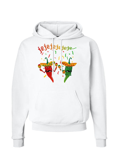 Jejeje Mexican Chili Peppers Hoodie Sweatshirt-Hoodie-TooLoud-White-Small-Davson Sales