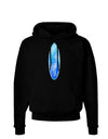 Jellyfish Surfboard Dark Hoodie Sweatshirt by TooLoud