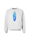 Jellyfish Surfboard Sweatshirt by TooLoud-Sweatshirts-TooLoud-White-Small-Davson Sales