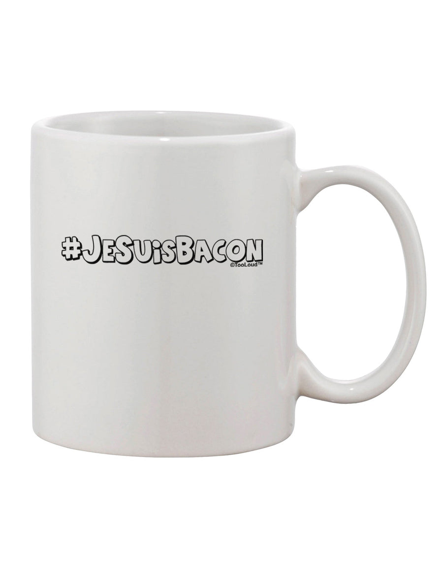 JeSuisBacon Deco Printed 11 oz Coffee Mug - Expertly Crafted Drinkware-11 OZ Coffee Mug-TooLoud-White-Davson Sales