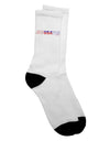 Jesus Saves USA Design Adult Crew Socks - A Remarkable Addition to Your Ecommerce Collection by TooLoud
