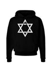 Jewish Star of David Dark Hoodie Sweatshirt by TooLoud