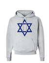 Jewish Star of David Hoodie Sweatshirt by TooLoud-Hoodie-TooLoud-AshGray-Small-Davson Sales