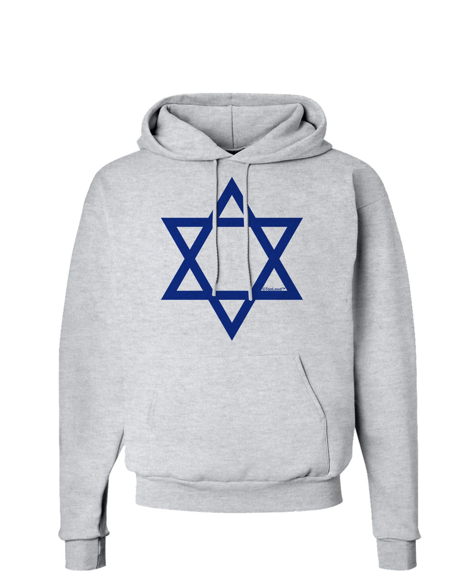 Jewish Star of David Hoodie Sweatshirt by TooLoud-Hoodie-TooLoud-White-Small-Davson Sales