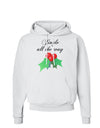 Jingle All the Way - holly Hoodie Sweatshirt-Hoodie-TooLoud-White-Small-Davson Sales