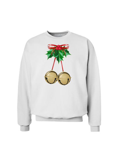 Jingle Balls Sweatshirt-Sweatshirts-TooLoud-White-Small-Davson Sales