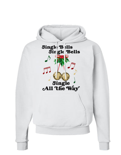 Jingle Bells All the way Hoodie Sweatshirt-Hoodie-TooLoud-White-Small-Davson Sales