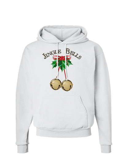 Jingle Bells Hoodie Sweatshirt by-Hoodie-TooLoud-White-Small-Davson Sales