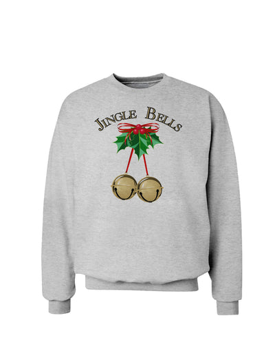 Jingle Bells Sweatshirt by-Sweatshirts-TooLoud-AshGray-Small-Davson Sales