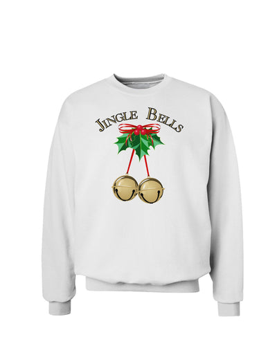 Jingle Bells Sweatshirt by-Sweatshirts-TooLoud-White-Small-Davson Sales