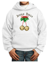 Jingle Bells Youth Hoodie Pullover Sweatshirt by-Youth Hoodie-TooLoud-White-XS-Davson Sales