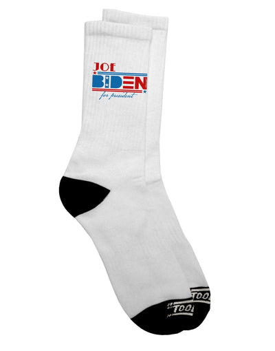 Joe Biden for President Adult Dark Socks - TooLoud-Socks-TooLoud-Crew-Ladies-4-6-Davson Sales