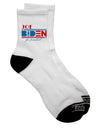 Joe Biden for President Adult Dark Socks - TooLoud-Socks-TooLoud-Short-Ladies-4-6-Davson Sales
