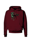 Jurassic Dinosaur Design 1 Dark Hoodie Sweatshirt by TooLoud-Hoodie-TooLoud-Maroon-Small-Davson Sales