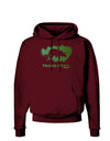 Jurassic Triceratops Design Dark Hoodie Sweatshirt by TooLoud-Hoodie-TooLoud-Maroon-Small-Davson Sales