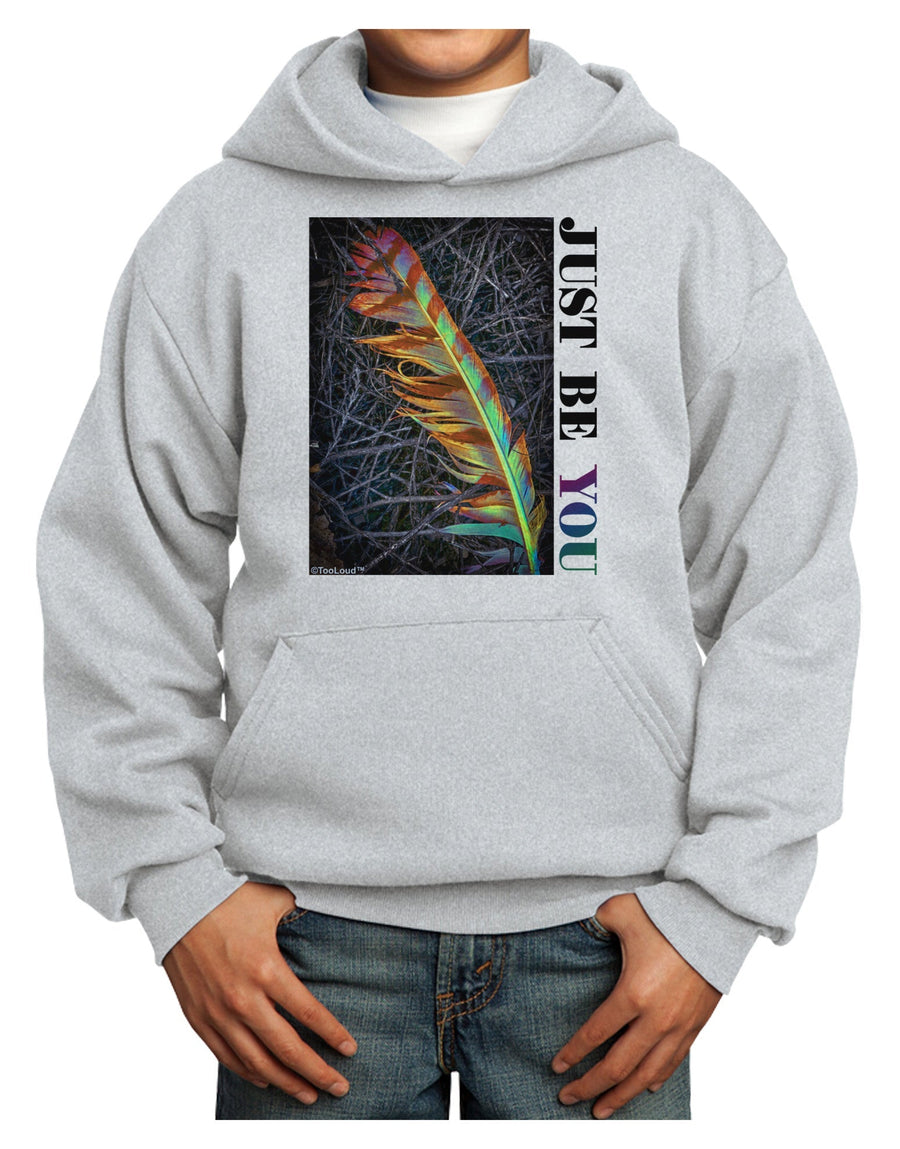 Just Be You - Unique Youth Hoodie Pullover Sweatshirt-Youth Hoodie-TooLoud-White-XS-Davson Sales