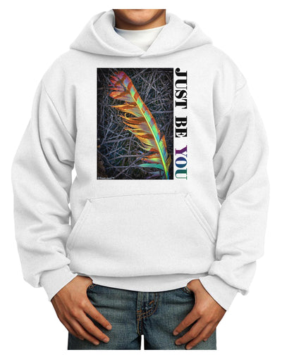 Just Be You - Unique Youth Hoodie Pullover Sweatshirt-Youth Hoodie-TooLoud-White-XS-Davson Sales