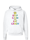 Keep Calm and Eat Candy Hoodie Sweatshirt-Hoodie-TooLoud-White-Small-Davson Sales