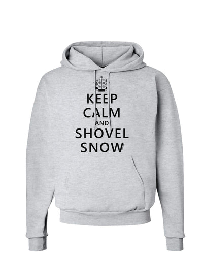 Keep Calm and Shovel Snow Hoodie Sweatshirt-Hoodie-TooLoud-AshGray-Small-Davson Sales