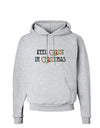 Keep Christ in Christmas Hoodie Sweatshirt-Hoodie-TooLoud-AshGray-Small-Davson Sales