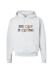 Keep Christ in Christmas Hoodie Sweatshirt-Hoodie-TooLoud-White-Small-Davson Sales