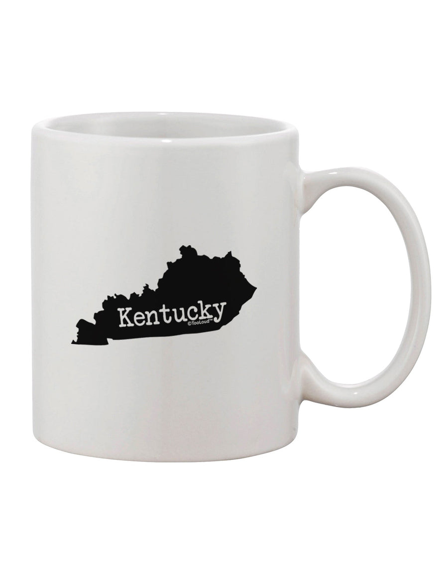 Kentucky State Pride 11 oz Coffee Mug - Crafted for Discerning Drinkware Enthusiasts-11 OZ Coffee Mug-TooLoud-White-Davson Sales