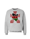 Kenya Flag Design Sweatshirt-Sweatshirts-TooLoud-AshGray-Small-Davson Sales