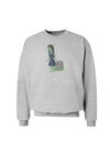 Kimmy the Zombie Girl Sweatshirt-Sweatshirts-TooLoud-AshGray-Small-Davson Sales