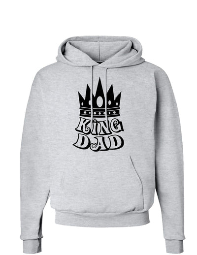 King Dad Hoodie Sweatshirt-Hoodie-TooLoud-AshGray-Small-Davson Sales