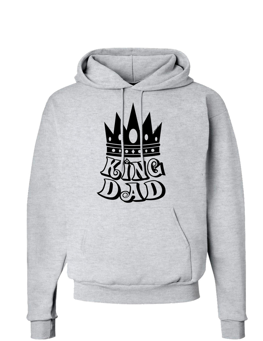 King Dad Hoodie Sweatshirt-Hoodie-TooLoud-White-Small-Davson Sales