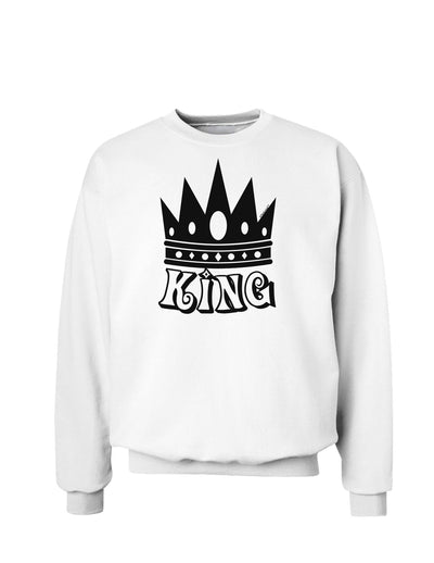 King Sweatshirt-Sweatshirts-TooLoud-White-Small-Davson Sales