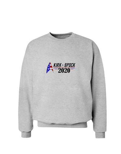 Kirk Spock 2020 Funny Sweatshirt by TooLoud-Sweatshirts-TooLoud-AshGray-Small-Davson Sales