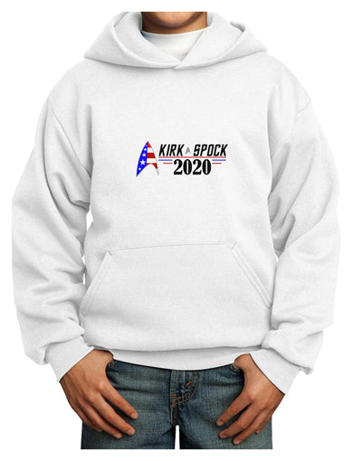 Kirk Spock 2020 Funny Youth Hoodie Pullover Sweatshirt by TooLoud-Youth Hoodie-TooLoud-White-XS-Davson Sales