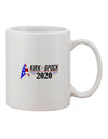 Kirk Spock 2020 Humorous Printed 11 oz Coffee Mug - Expertly Crafted by TooLoud-11 OZ Coffee Mug-TooLoud-White-Davson Sales