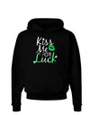 Kiss Me For Luck Dark Hoodie Sweatshirt-Hoodie-TooLoud-Black-Small-Davson Sales